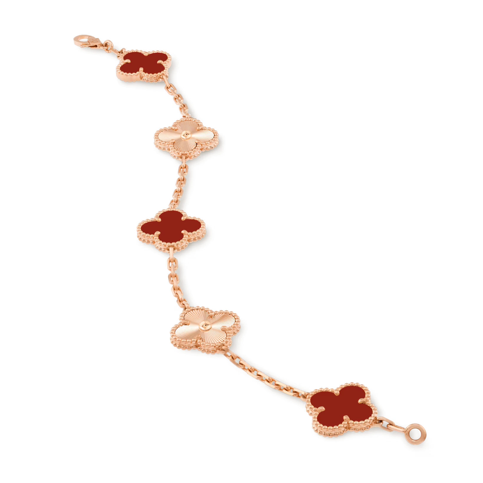 Bracelet 5 Motifs VC - Red